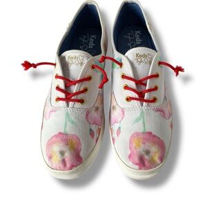 Keds x Taylor Swift Champion Collection Watercolour Flower Print Sneakers Size 8